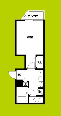 ラフィーネ淡路の物件間取画像